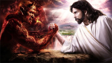 SatanJesusArmWrestle